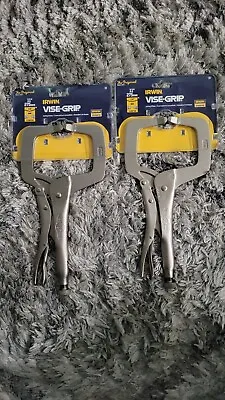 Irwin Vise-grip 11  C-clamp By Irwin #11r (lot Of 2) • $49.97