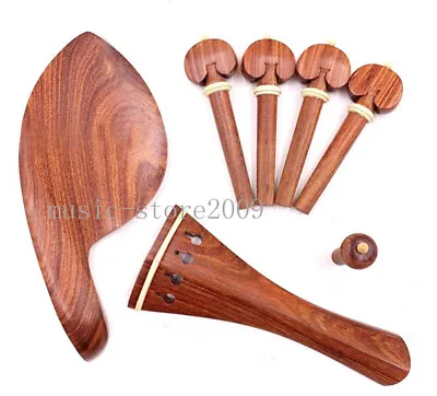 Rosewood Viola Parts AccesoriesViola Pegs/Tailpiece/Chinrest/Endpin • $12.21