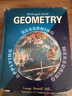 Geometry Textbook McDougal Littell 2004 • $27