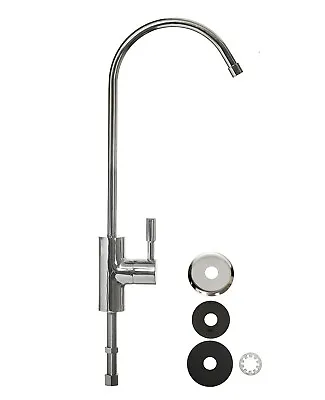 £20.90 • Buy Deluxe Chrome Finish Kitchen Faucet Luxury Tap For Drinking Water Filter 1/4 