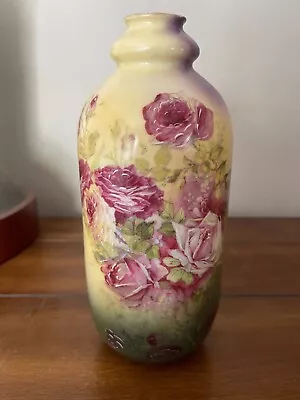 Antique Victoria Austria Hand Painted Mantle Vase • $55