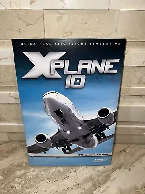 $34.99 • Buy X-Plane 10 Flight Simulation Ultra Realistic Global Edition DVD ROM 2011, 8 DISC