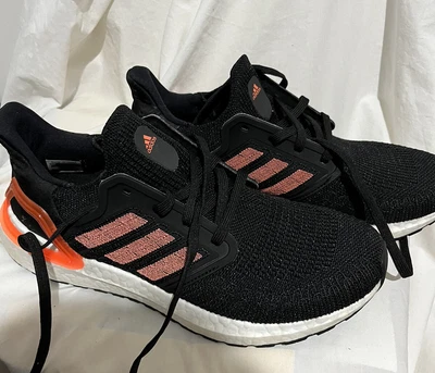 $49 • Buy Adidas Ultraboost Womens Size 9 Black And Orange