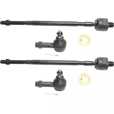 Tie Rod End For 96-2001 Mitsubishi Mirage Front Set Of 4 • $37.53