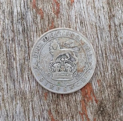£3.99 • Buy Collectable Grade 1925 Sixpence Silver .500 George V     