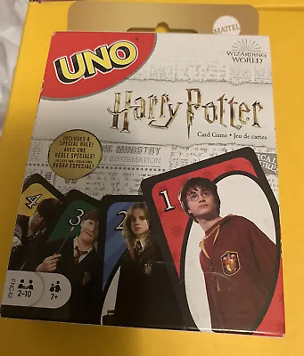 Mattel / Uno Card Game /  Harry Potter Edition  / Wizarding World / Brand New • $7