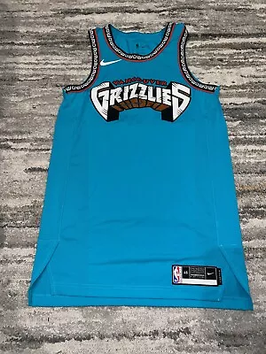 Nike Vancouver Grizzlies NBA Jersey Size 46 L Sample Prototype  TORN Vapor READ • $51