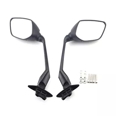 Motorcycle Side Rearview Mirrors For Yamaha T-MAX530 TMAX 530 2012-2018 Black • $43.85