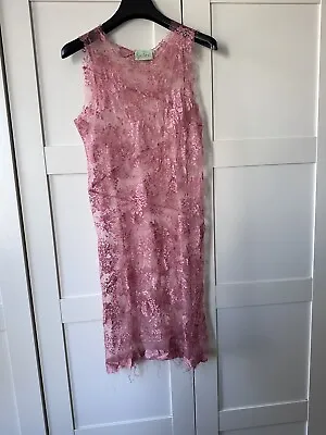 Aries Pink Lace Dress • £50