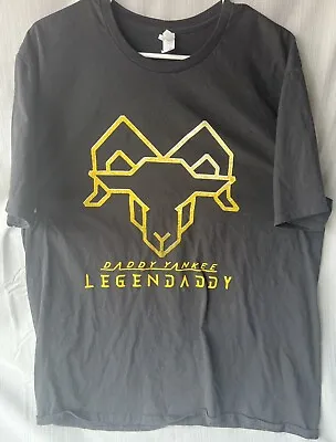 Daddy Yankee La Ultima Vuelta World Tour T-shirt Black XL • $19.95