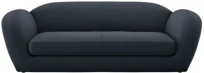 Habitat Layla 4 Seater Velvet Sofa - Charcoal • £1145