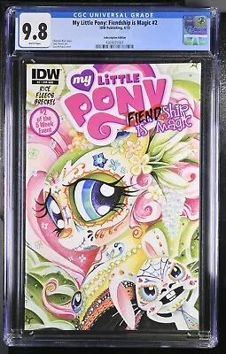 My Little Pony Fiendship Is Magic #2 CGC 9.8 Subscription Cover IDW Variant • $125