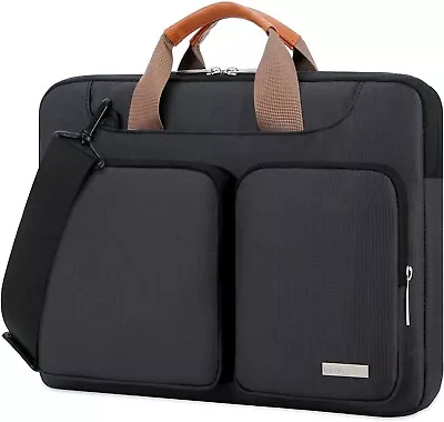 Lacdo 17.3 Inch 360° Protective Laptop Shoulder Bag Sleeve Case For Dell/Hp Envy • $120.95