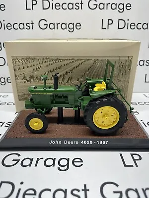 ATLAS 1967 John Deere 4020 Diesel 1:32 Scale Diecast Tractor Model NEW With Base • $24.99