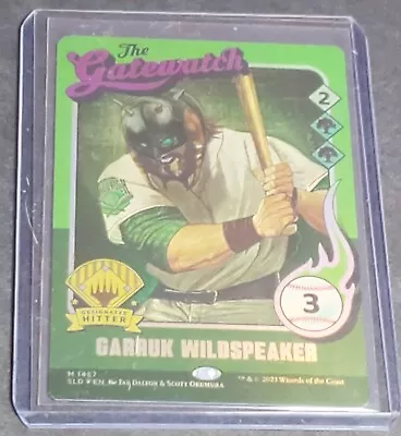 Garruk Wildspeaker - Baseball Secret Lair - FOIL - Magic The Baseballing • $14.99