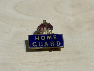 £12.99 • Buy WW2 Home Guard Enamel Lapel Claw Fixing Unusual Style