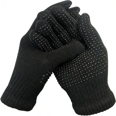 New Pair Of Childrens Kids Boys Girls Magic Super Stretch Gripper Thermal Gloves • £2.29