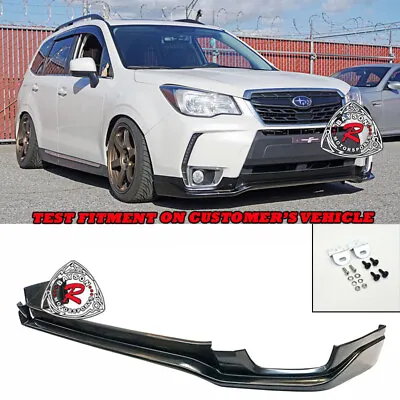 Fits 14-18 Subaru Forester XT Premium Touring STI-Style Front Lip (Urethane) • $169.99