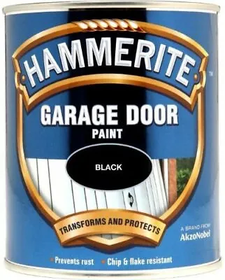 Hammerite - Garage Door Paint Prevents Rust GLOSS Finish 750ml - All Colours • £16.29