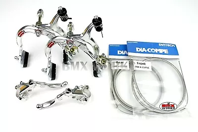 MX1000 Calipers & MX121 Levers Silver Brake Set Suit Mongoose Expert Californian • $89.75