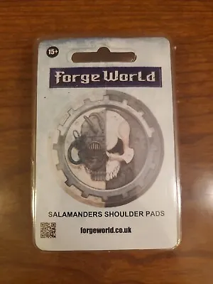 Forgeworld Salamanders Shoulder Pads OOP Badab War • $165.63