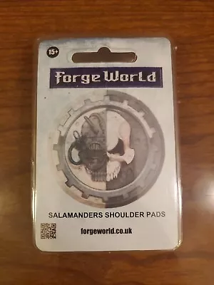 Forgeworld Salamanders Shoulder Pads OOP Badab War • $165.63