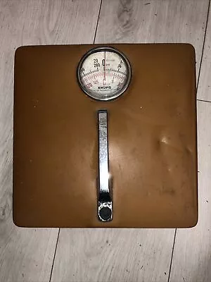 Vintage Krups Mechanical Bathroom Scales - Stones & Kilograms - Made In Ireland • $40