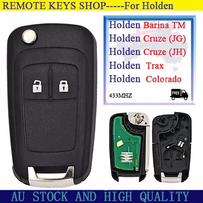 $30.33 • Buy 2 Button Complete Key For Holden  Barina Cruze Trax Colorado Remote Control Fob