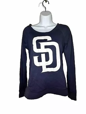 Victoria Secret PINK MLB San Diego Padres Baseball Women’s Sweatshir Sz S 💙⚾️ • $18