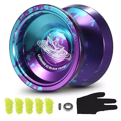 Yoyo Ball Competitive Yo Yo Gift With Bearing Strings And Glove • $20.99