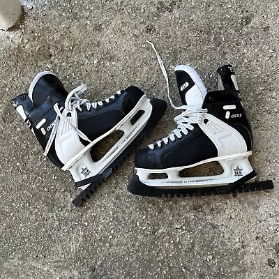 Tacks CCM Ice Hockey Skates SL 5000-SLM-Size 10 352 Black & White • $50