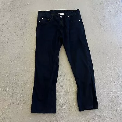 Moto Nation Apparel Jeans Mens Size 36 X 30 Blue Motorcycle • $19.99