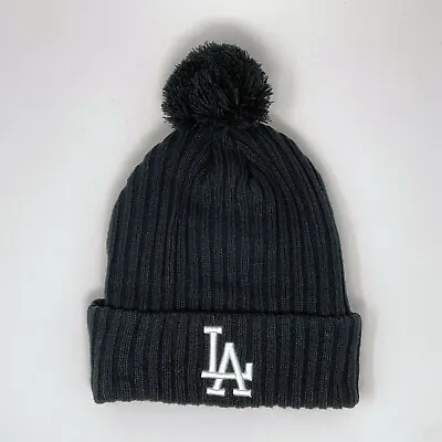 Los Angeles Dodgers Pom Pom Beanie Skull Cap Hat Embroidered LA LAD • $26.05