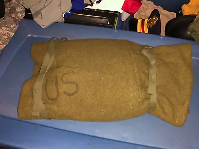World War II US Army Wool SLEEPING Bag Dated 1944 MINT • $49.99