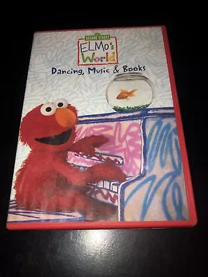 Elmo's World - Dancing Music And Books - DVD - VERY GOOD CONDITION • $8