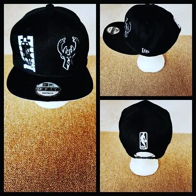 Milwaukee Bucks Nba Basketball Snapback Hat. • $25