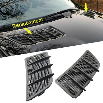 Pair Hood Air Vent Grille Cover For Benz W164 GL350 GL450 ML350 ML450 2008-2011 • $33.80