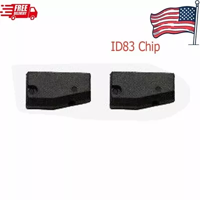 2X  For Ford Mazda Support All Key Lost Ignition Transponder Key Chip Fob ID83 • $14.88