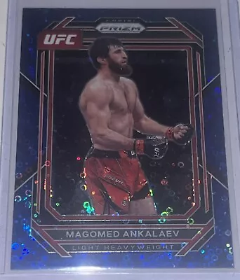 2023 Panini Prizm UFC Prizm No Huddle Disco Magomed Ankalaev Blue 17/25 • $4.99