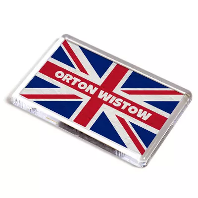 FRIDGE MAGNET - Orton Wistow - Union Jack Flag • £3.99