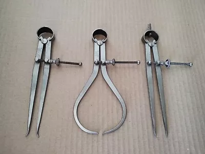 £24 • Buy Vintage Jubby 6  Inside/Outside Calipers & Dividers