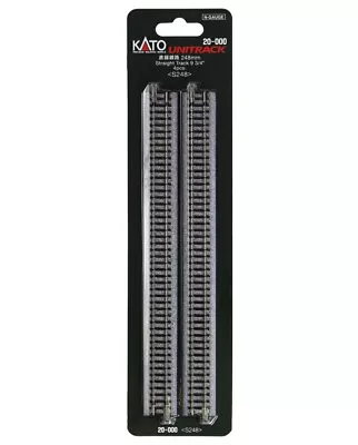 KATO 20-000 Unitrack N Scale 248mm Straight Track Rail 4pcs N Gauge New • $12.95