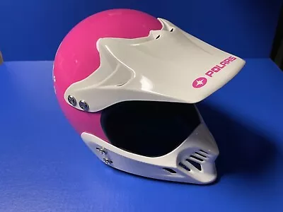 New Motorcross Helmet Pink Polasis Size M In Box • $89.10