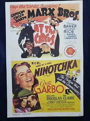  At The Circus  Marx   Ninotchka   Son Of Frankenstein  Karloff Movie 1935 • $15