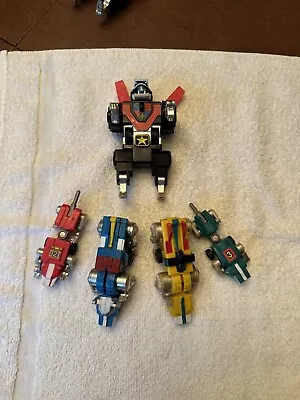 1984 LJN Voltron Lion Force Team 7  Robot GoLion Lionbot All 5 • $80