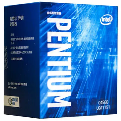 Intel Pentium G4560 3.50 GHz Dual-Core LGA1151 Processor Kaby Lake Desktop Boxed • $207.90