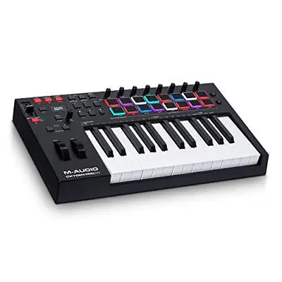 M-Audio Oxygen Pro 25 – 25 Key USB MIDI Keyboard Controller With Beat Pads • £168.99
