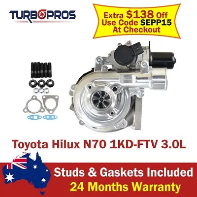 $920 • Buy Premium Billet Turbo Charger For Toyota Hilux D4D KUN26 1KD-FTV 3.0L