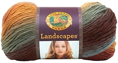 Lion Brand Yarn Company 100 G 100 Percent Acrylic Landscapes Yarn Ball Desert S • £9.30