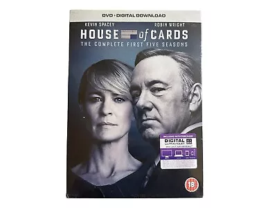 House Of Cards Seasons  1-5 [DVD] [Region 2] (N6) • £9.34